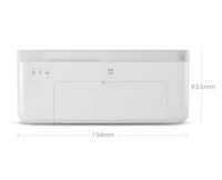Mijia Printer foto 1S 6 inci/3 inci, mesin cetak jarak jauh untuk ponsel pintar Iphone pita Printer mendukung Mi APP rumah