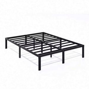 Warehohome Use Iron Durable Heavy-Duty King Size Metal Living Room Bedroom Furniture Platform Hotel Adjustable Framed <b>Bed</b> Frame - Product Image 1