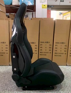 Siège sport de style RECARO CS Sportster JBR1039R, confortable, en fibre de carbone FRP, sièges de course automobile en cuir PVC. - Product Image 4
