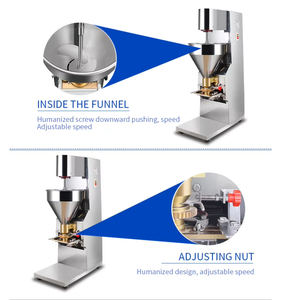 Máquina de producción de albóndigas de alta eficiencia, apta para CE, con tambor circular de acero inoxidable de grado industrial para todos los tamaños. - Product Image 2