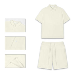 <span class=keywords><strong>Polo</strong></span> estiva da uomo in cotone con T-Shirt grafica con Logo personalizzato e Shorts-abbigliamento uomo personalizzabile - Product Image 6