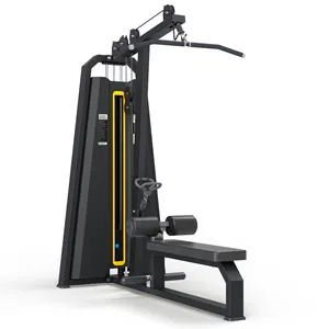 Muster bestellung für den gewerblichen Gebrauch annehmen Fitness geräte Doppel funktions maschine Low Row und Lat Pulldown