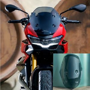 Pièces de moto Moto Guzzi V100 Mandello, déflecteur de vent, carénage personnalisé en polycarbonate anti-rayures, pare-brise de 4 mm/5 mm d'épaisseur - Product Image 4