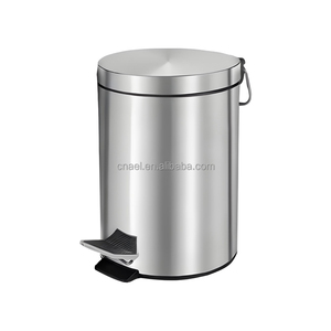 3L/5L/8L/12L/20L/30L thép không gỉ xoắn ốc đạp <span class=keywords><strong>bin</strong></span> Thùng rác có thể chân-kích hoạt chất thải <span class=keywords><strong>bin</strong></span> cho nhà bếp Sử dụng ngoài trời Nhà thiết yếu - Product Image 4