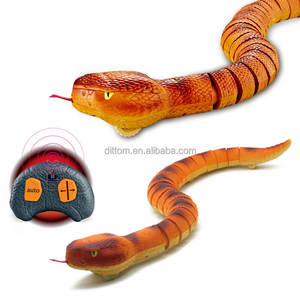 Jouet <span class=keywords><strong>Serpent</strong></span> Télécommandé 2.4G Personnalisé, Grande Taille, avec Langue Extensible et Mouvements Réalistes, pour Enfants, Utilisation Intérieure et Extérieure, Idéal Cadeau - Product Image 2