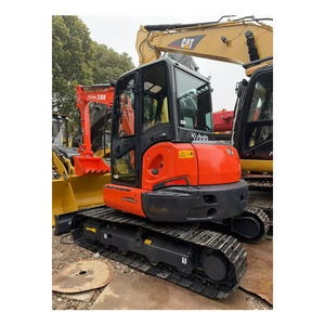 Excavadora Usada de Excelente Calidad Japonesa para KX155, Miniexcavadora de 5.5 Toneladas, Modelo 2020, Motor Japonés Original Probado - Product Image 1