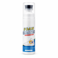 Nettoyant pour chaussures en mousse avec applicateur brosse intégré, nettoyage de chaussures sans eau pour baskets, chaussures en toile et en cuir, vente en gros