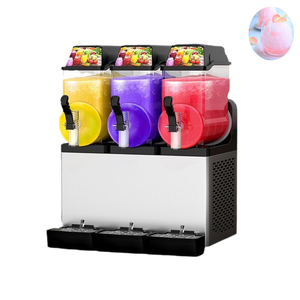 Quality High Strength 1 2 3 Tank Frozen Drink Slush Smoothie Maker Electric Snow Melting Machine - Product Image 1