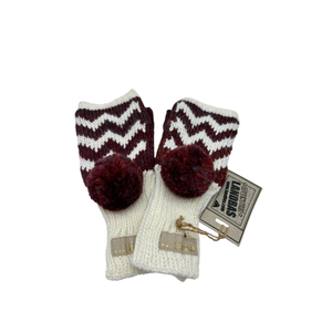 Gants et Mitaines de Noël pour Femmes LANDBAS en Acrylique 100% de Qualité Supérieure, Style Mode, Motif Jacquard, Chapeaux et Casquettes - Product Image 1