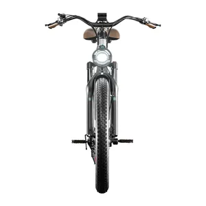 Bicicleta de Montaña Shengmilo MX04 - Velocidad de 25 km/h, Cuadro de Aluminio 6061, Ruedas con Radios, Manillar, Batería de 4.5 kg, Color Plateado - Product Image 2