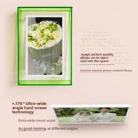 Cadre d'affichage numérique personnalisé pour photos NFT de 32 pouces avec prise en charge vidéo MP4 et MP3, écran tactile Android 9.0, USB 4K