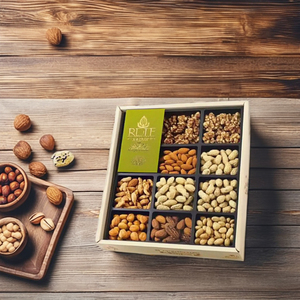 Custom <strong>Empty</strong> <strong>Dry</strong> <strong>Fruit</strong> Nuts Gift Packaging <strong>Boxes</strong> Fancy Cardboard Drawer Design Recycled Paper Material Embossing Printing - Product Image 3
