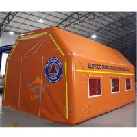 Nouvelle Tente Gonflable Commerciale Personnalisable en PVC 0,55 mm, Installation Facile, Certification CE pour l'Abri Hivernal et les Secours en Cas de Catastrophe