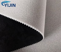 100% Polyester Mikrofaser Gewebtes Wildleder-Gewebe Schweres Atmungsaktives Stoßabsorbierendes Anpassbares Farbiges Material für Autositze