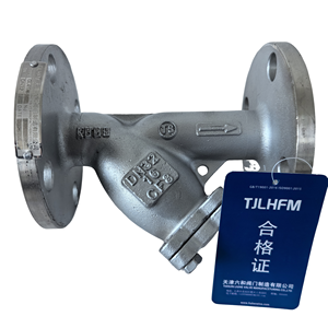 Thép không gỉ y-loại lọc màn hình GL41W-16P mặt bích của nhãn hiệu Phương tiện truyền thông Bộ lọc khí với cấu trúc điều khiển - Product Image 3