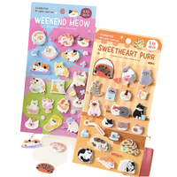 OEM Schattige Eten Fruit Dessert Vilt Stickers DIY Dagboek Telefoonhoesje Kinderfeest Decoratie Benodigdheden Zelfklevende Wol Stof Decals