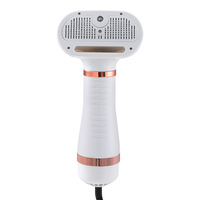 Peigne pulvérisateur électrique ABS transfrontalier et sèche-cheveux pour animaux – Outil indispensable pour éliminer les poils lâches chez les chats et les chiens (110V/220V)