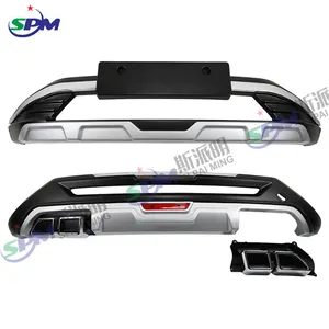 SPM ABS front bumpers and rear bumper guard protector for hyundai tucson 2021-2022