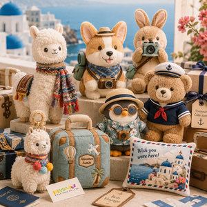 Peluche Personalizzati Souvenir, Collezione Regalo da Viaggio, Llama, Corgi, Orso, Ecologici, Vendita all'Ingrosso, Basso MOQ, Tempi di Consegna Rapidi, Produzione in Fabbrica - Product Image 1