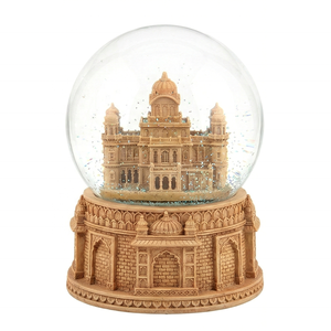 Produzione Personalizzata di Globi di Neve in Stile Europeo per Case negli Emirati Arabi Uniti, Souvenir e Regali in Resina, <span class=keywords><strong>Globo</strong></span> d'Acqua da 100mm - Product Image 2
