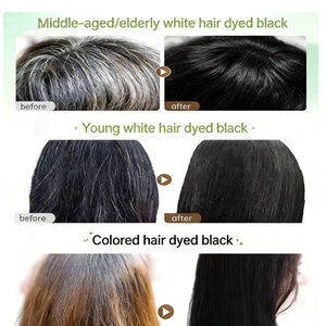 ซองย้อมผมสมุนไพรหอม |   สีดำธรรมชาติและสีน้ำตาลเกาลัด |   สีย้อม<span class=keywords><strong>ผม</strong></span>จากพืช ปราศจากแอมโมเนีย สำหรับปกปิดผมขาว - Product Image 2