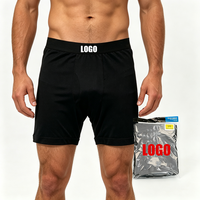Boxers de sport tendance pour hommes, style hip-hop, en pur coton respirant, sous-vêtements en coton, lot de 4 pièces