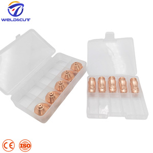 JiuSheng 130A Électrode plasma et buse en cuivre, consommables pour torche refroidie par air, pour CUT-50 CUT-60, remplacement OEM - Product Image 5