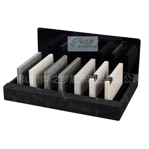 Usine papier personnalisé boîte de marbre échantillon <span class=keywords><strong>pavé</strong></span> boîte <span class=keywords><strong>d</strong></span>'échantillon granit carré tuile présentoir pour produit échantillon cas - Product Image 5