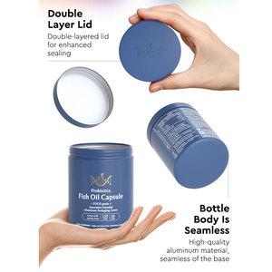 guangzhou hersteller metallverpackung zinndose box für medizin pulver runder aluminiumbehälter für geschenk - Product Image 4