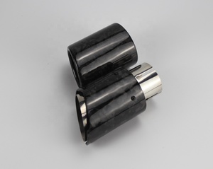 Puntas de cubierta de tubo de escape de fibra de carbono de rendimiento de camuflaje más nuevo 2023 - Product Image 4