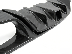 Lèvre de pare-chocs arrière en fibre de carbone style Tommykaira pour Nissan GT-R R35 2008-2016 - Product Image 2