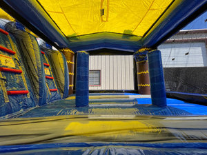 Castillo inflable con tobogán en oferta para alquiler comercial en fiestas al aire libre - Product Image 3