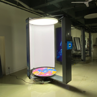 Generador Automático de Modelos 3D, Escáner Rotatorio de Columna Única Astermon R106, Captura de 360° en 7 Segundos, 6 Cámaras, USB3.0 de Alta Velocidad