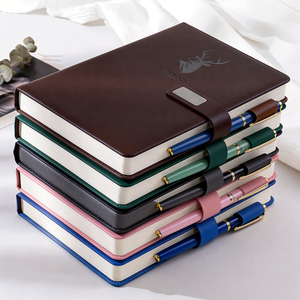 Carnet <span class=keywords><strong>de</strong></span> notes <span class=keywords><strong>de</strong></span> <span class=keywords><strong>bureau</strong></span> en stock, couverture en cuir, magnétique, multicolore, agenda quotidien, usine <span class=keywords><strong>de</strong></span> fabrication - Product Image 1