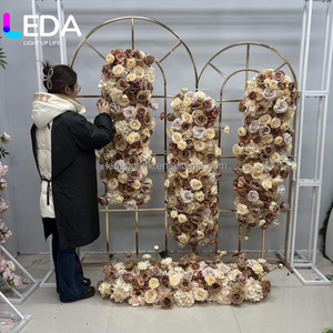 LEDA Meilleures ventes : Chemin de fleurs artificielles roses et blanches pour allée de mariage, centre de table - Product Image 2