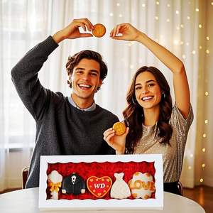 Cajas Blancas para Galletas con Ventana para Trufas de Chocolate, Donuts y Dulces, para Navidad, San Valentín, Pascua, Día de la Madre - Product Image 6