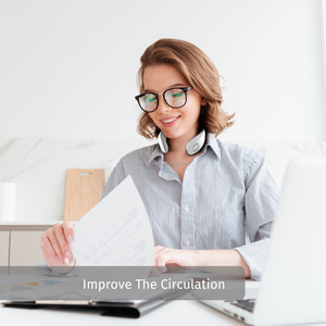 Masajeador de cuello inteligente con calor-USB recargable y múltiples ajustes de velocidad - Product Image 6