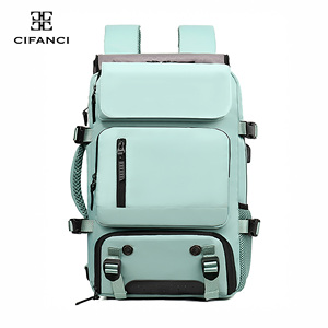 <span class=keywords><strong>Mochila</strong></span> Expandible Negra de Gran Capacidad para Viajes Cortos, con Compartimento Separado para Zapatos <span class=keywords><strong>y</strong></span> <span class=keywords><strong>Ropa</strong></span> - Product Image 2