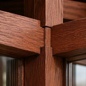 Solárium de Madera para Exteriores HUACAI, Solárium de Roble Rojo con Estructura de Mortise y Tenon, Casa de Cristal para Jardín, Patio, Villa, Hotel, Salón de Té - Product Image 1