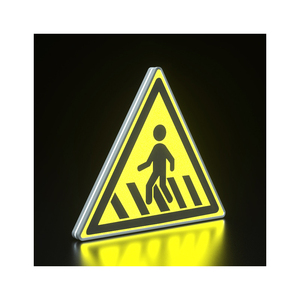 Factory Direct Sale Triangle Traffic <strong>Sign</strong> Custom Reflective Traffic Warning <strong>Sign</strong> - Product Image 1
