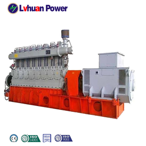 <span class=keywords><strong>Moteur</strong></span> à essence certifié CE 30kw-1MW 500/600 tr/min à bas régime Générateur de biomasse de type ouvert Refroidissement par eau avec démarrage à distance Type ouvert - Product Image 2