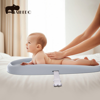 Tapis à langer portable Aibedo moderne, imperméable, doux au toucher, en mousse PU, pour bébés de 3 à 60 mois