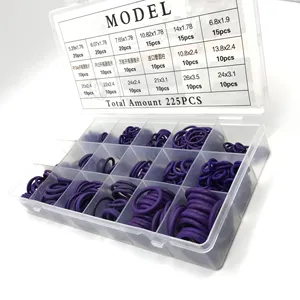 270 Pcs 18 Sizes Air Conditioning Box Car Auto Vehicle Repair Kit Set Seal HNBR O Ring With Good Price OEM Service