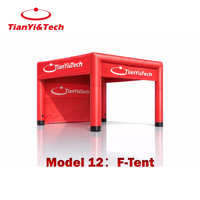 Tente gonflable modulaire TianYi Tech |   Tente d'événement extérieur avec structure en TPU, installation rapide et gonflables publicitaires personnalisés