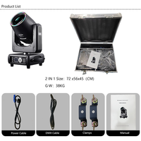 Projecteur Beam 200 à tête mobile 200W, type Sharpy, pour scène, DJ, concert et événement