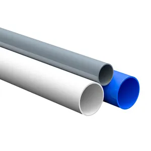 New China Manufacturer Pvc Sewer Electric Drainage Colored Pipe Drainage Pipe Fitting Pvc Hydroponics Tube