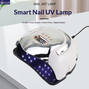 Lampe à ongles UV portable électrique 300W haute puissance, rechargeable par USB, avec 54 perles <span class=keywords><strong>LED</strong></span>, minuterie 60s, capteur infrarouge, séchage rapide pour le séchage des ongles - Product Image 5
