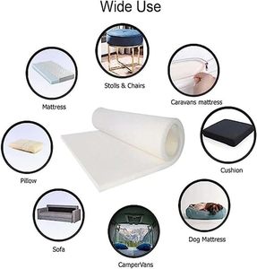 <span class=keywords><strong>Mousse</strong></span> d'artisanat <span class=keywords><strong>de</strong></span> <span class=keywords><strong>coussin</strong></span> haute densité parfaite <span class=keywords><strong>pour</strong></span> les têtes <span class=keywords><strong>de</strong></span> lit <span class=keywords><strong>de</strong></span> canapés <span class=keywords><strong>de</strong></span> chaises et les projets <span class=keywords><strong>de</strong></span> bricolage 2 "X 24" X 72 ", blanc - Product Image 5