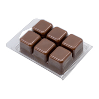 Emballage en forme de Cube personnalisé de chine, pour fondre la tarte à la cire pour le chauffe-bougie