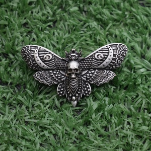 เข็มกลัดรูปสัตว์และแมลง,เข็มกลัด<span class=keywords><strong>ผีเสื้อ</strong></span><span class=keywords><strong>เหยี่ยว</strong></span>มอดหัวที่ตายแล้วเครื่องประดับคาถา - Product Image 4